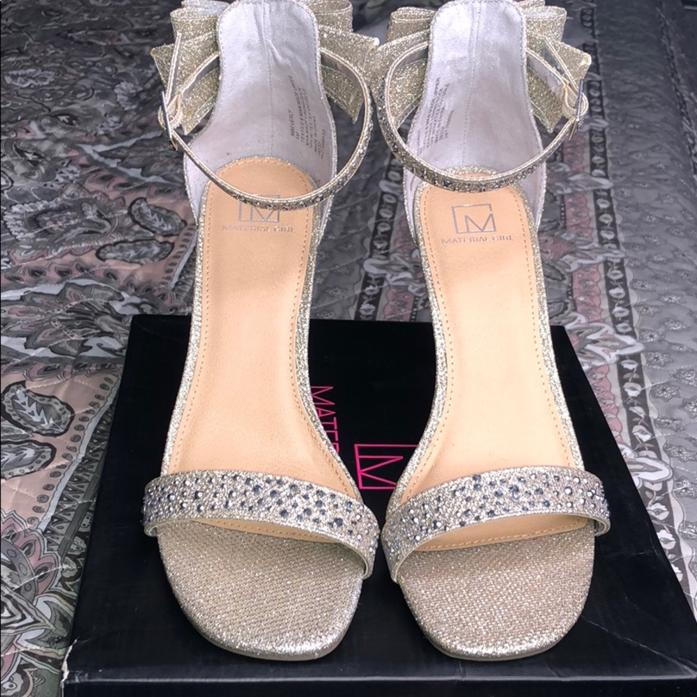 MATERIAL GIRL BRAND NEW BOW SHOES - Picture 2 of 7